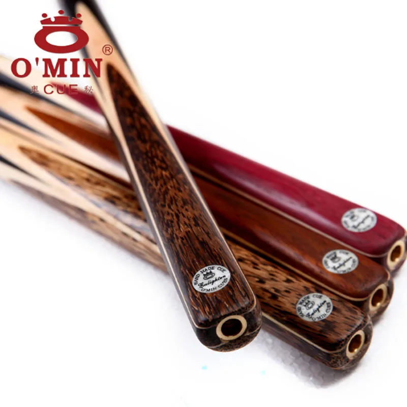 

O'Min Legend 3/4 Snooker Cue Stick 9mm 9.5mm 10mm 11.5mm Tip with Black Snooker Cue Case China