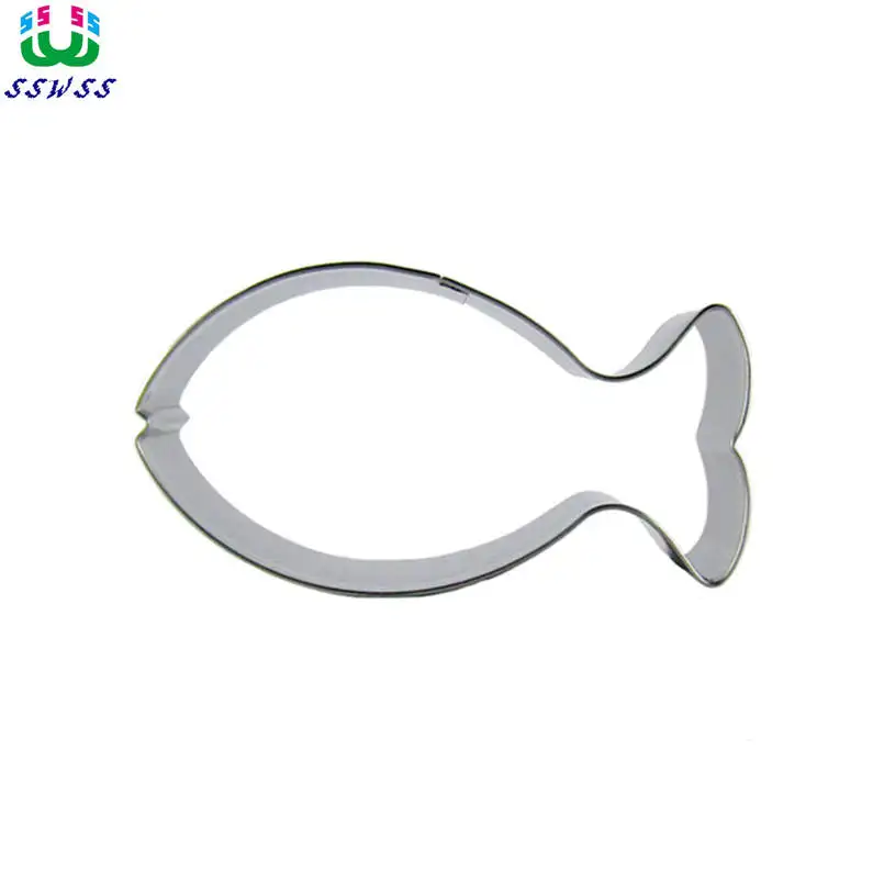 

Direct Selling,Bullet Mackerel Shape Cake Decorating Fondant Cutters Tools,Aquatic Products Cake Cookie Biscuit Baking Molds