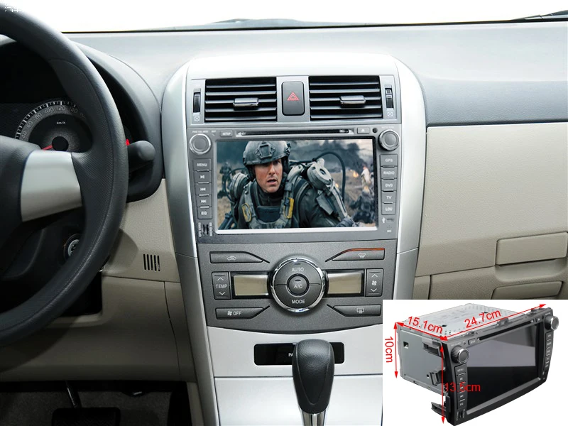 Cheap 8" Android 8.1 OS CAR DVD Player for Toyota Corolla 2006-2011 GPS Nav Radio Stereo Bluetooth Wifi 3G Gift 8GB GPS Card and Map 2 Cheap 8" Android 8.1 OS CAR DVD Player for Toyota Corolla 2006-2011 GPS Nav Radio Stereo Bluetooth Wifi 3G Gift 8GB GPS Card and Map 2