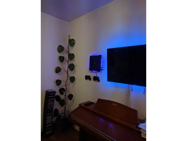 Подставка для настенного крепления подставка охлаждения чипов настенная PS4 PRO Slim