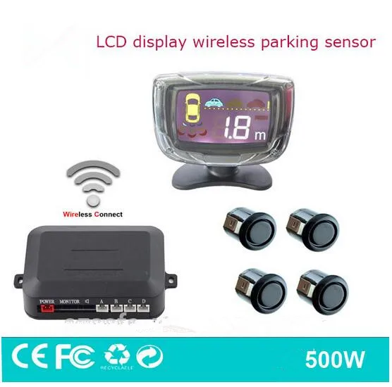 Wireless car reverse parking sensor system,Rear View parking assistance