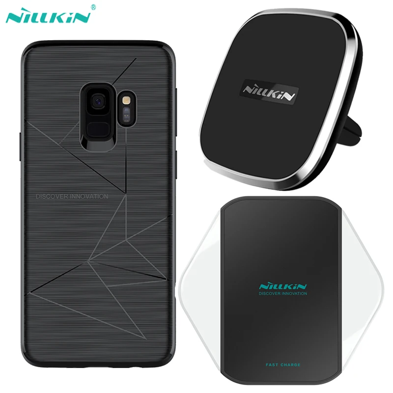 For Samsung Galaxy S9(5.8") Wireless Charger Nillkin Cube Fast Charging Pad Magnetic Phone Case A Series Car | Мобильные