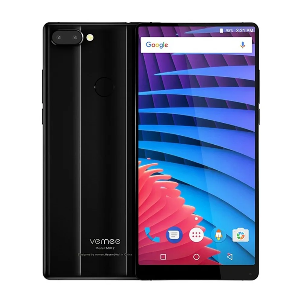 

Vernee Mix 2 6.0" 18:9 Full Display 6G RAM 64GB MobilePhone MT6757CD Octa Core 4200mAh Android7.0 OTG 13MP Fingerprint Cellphone