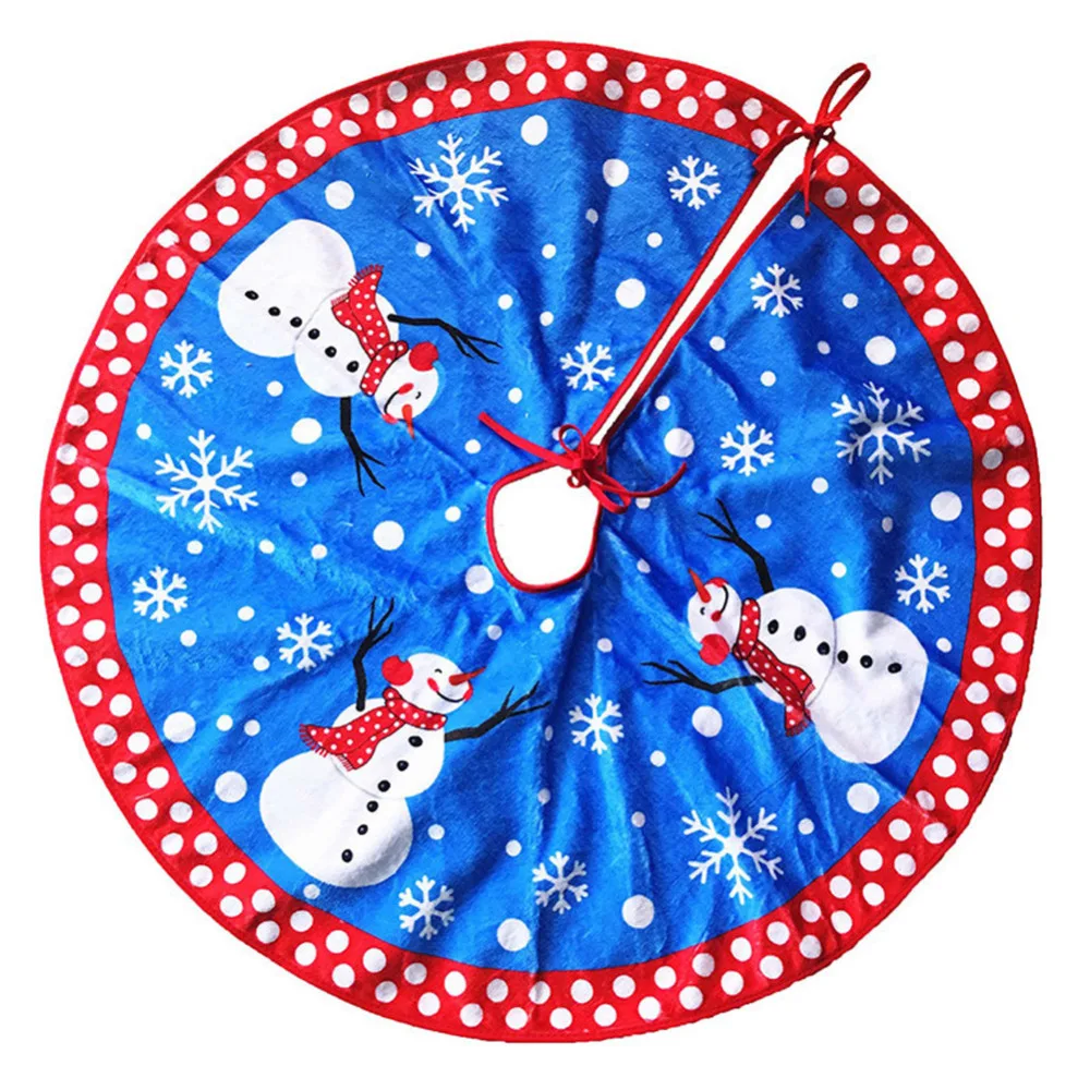 Flannel Christmas Tree Skirt 