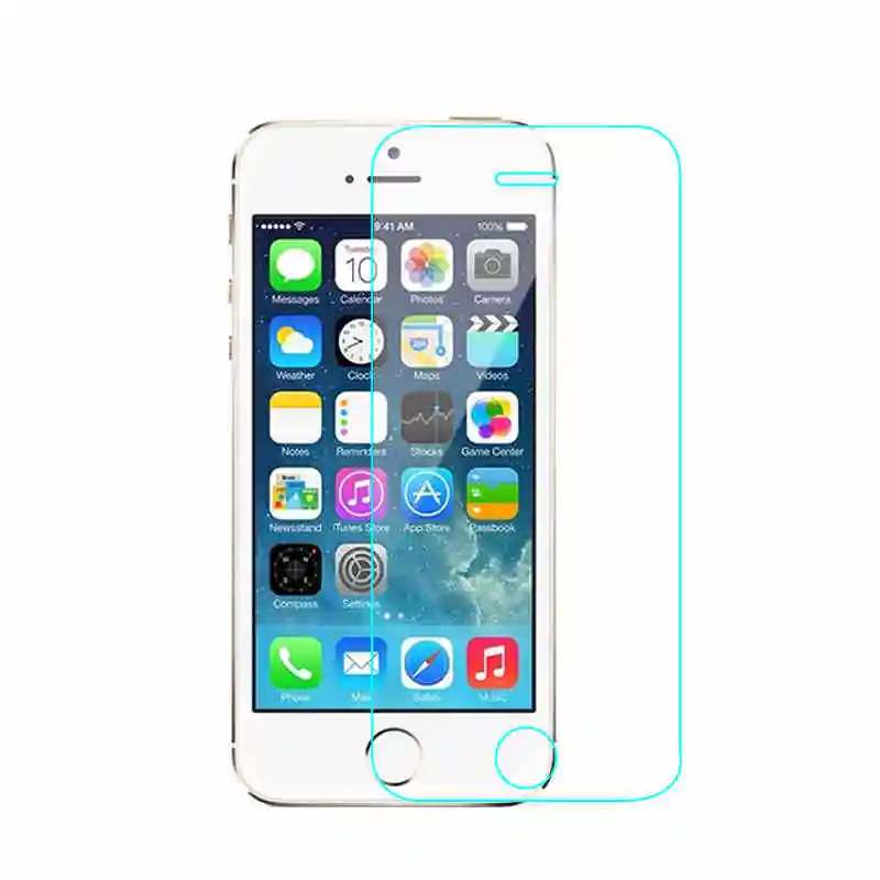 

For Apple iPhone 5 5S SE Premium Tempered Glass Screen Protector Ultra Thin Clear Explosion-proof Protective Film