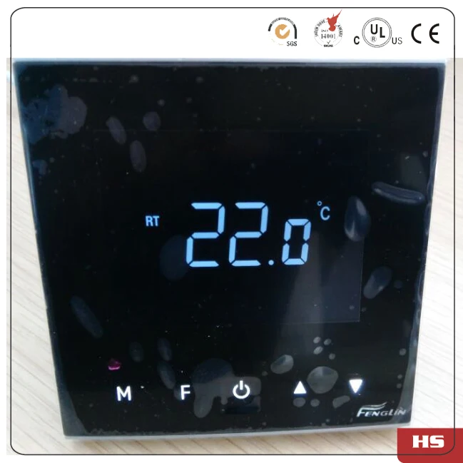 Сброс мощности умный дом HVAC сенсорная кнопка комнатный термостат с 5KW 100 240VAC|hvac