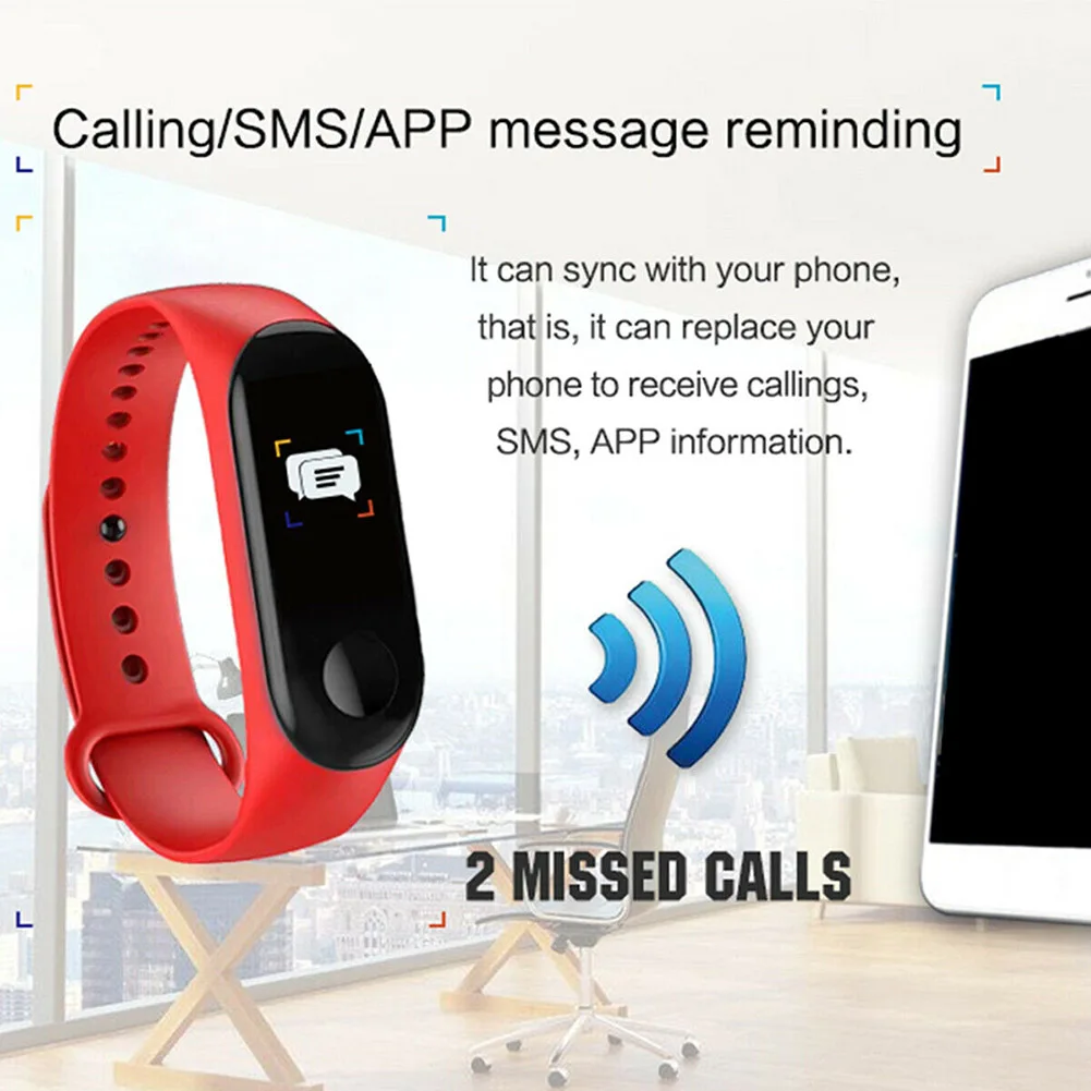 

Smart Bracelet Blood 0.96in TFT Screen Fitness Tracker Heart Rate Monitor Waterproof Watch ZJ55
