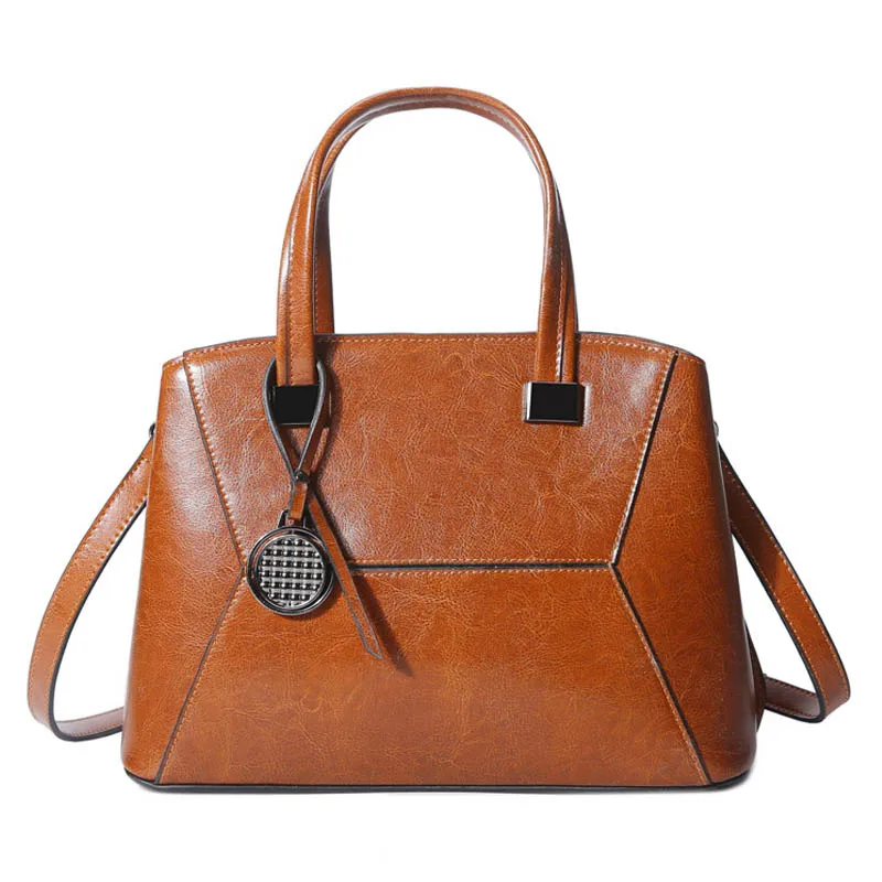 

Genuine Leather Women Handbag Women's Shoulder Bag Female Messager Bags Luxury Designer Brand Lady Handbags Women Tote Hand