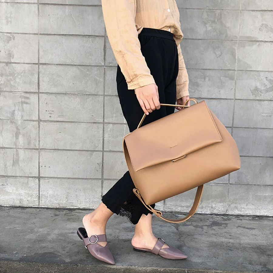 

Causal Large Capacity Totes Bags Women Handbags PU Shoulder Messenger Bag Ladies Female Retro Daily Totes Lady Elegant Handbags