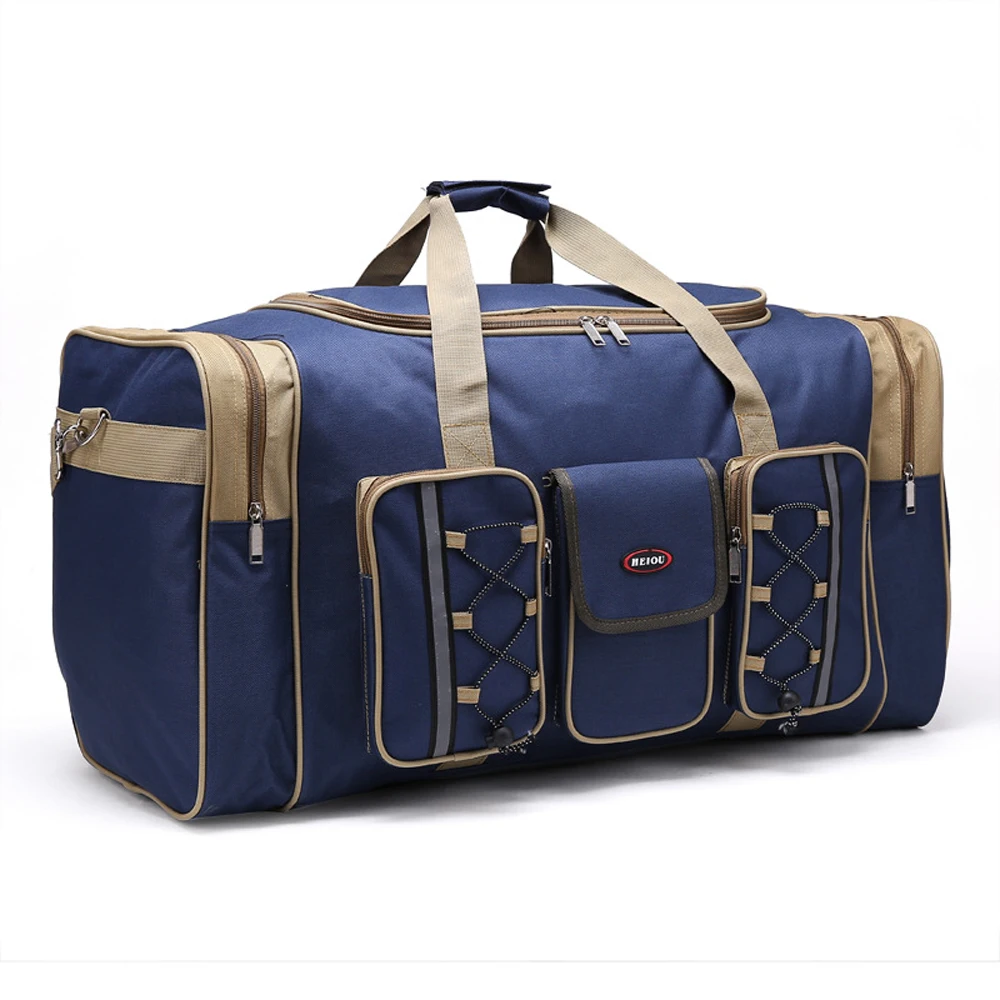  Fishing Bag Large Capacity 70L Multifunctional Reel Bag Backpack Outdoor Fishing Tackle Bag Lure Tr - 33053396739