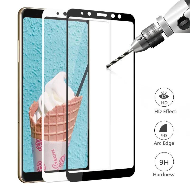 

Full Curved Tempered Glass For Samsung Galaxy J3 J5 2016 2017 2018 Edge Screen Protector For Galaxy A8+ A8 Star S7 Glass Film