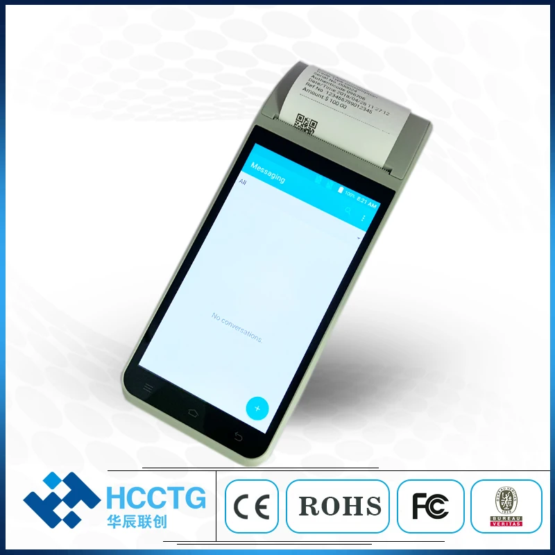 4G Smart POS Terminal 1D 2D Scanning Handheld NFC Android POS Machine Portable Mobile Payment With Printer And SDK HCC-Z91