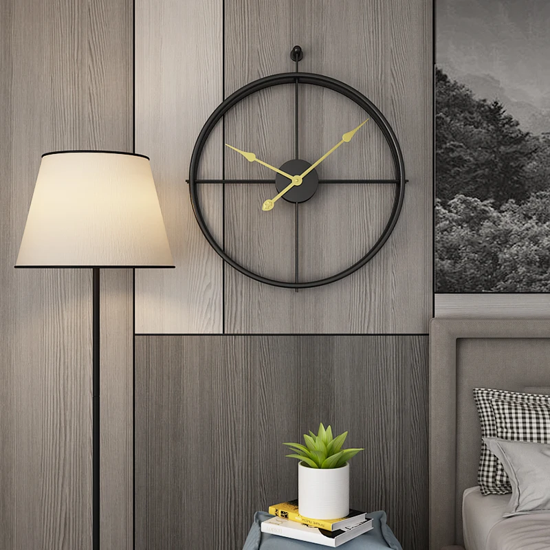 55 см большие бесшумные настенные часы современный дизайн часы для домашнего декора офиса Европейский стиль подвесные настенные часы