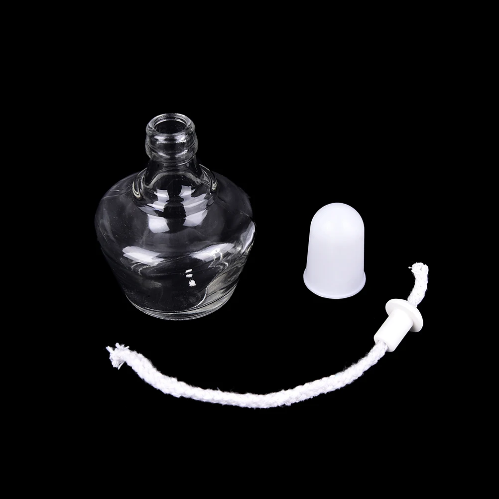 Durable 150ML Protection Safty Glass Alcohol Burner Spirit Lamp Heating Lab Equipment