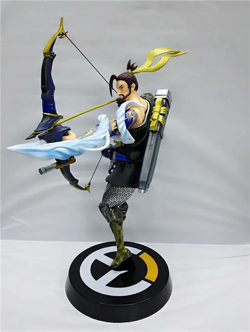 Huong игры рисунок 35 см Hanzo ПВХ фигурку Коллекционная модель игрушечные лошадки кукла подарок