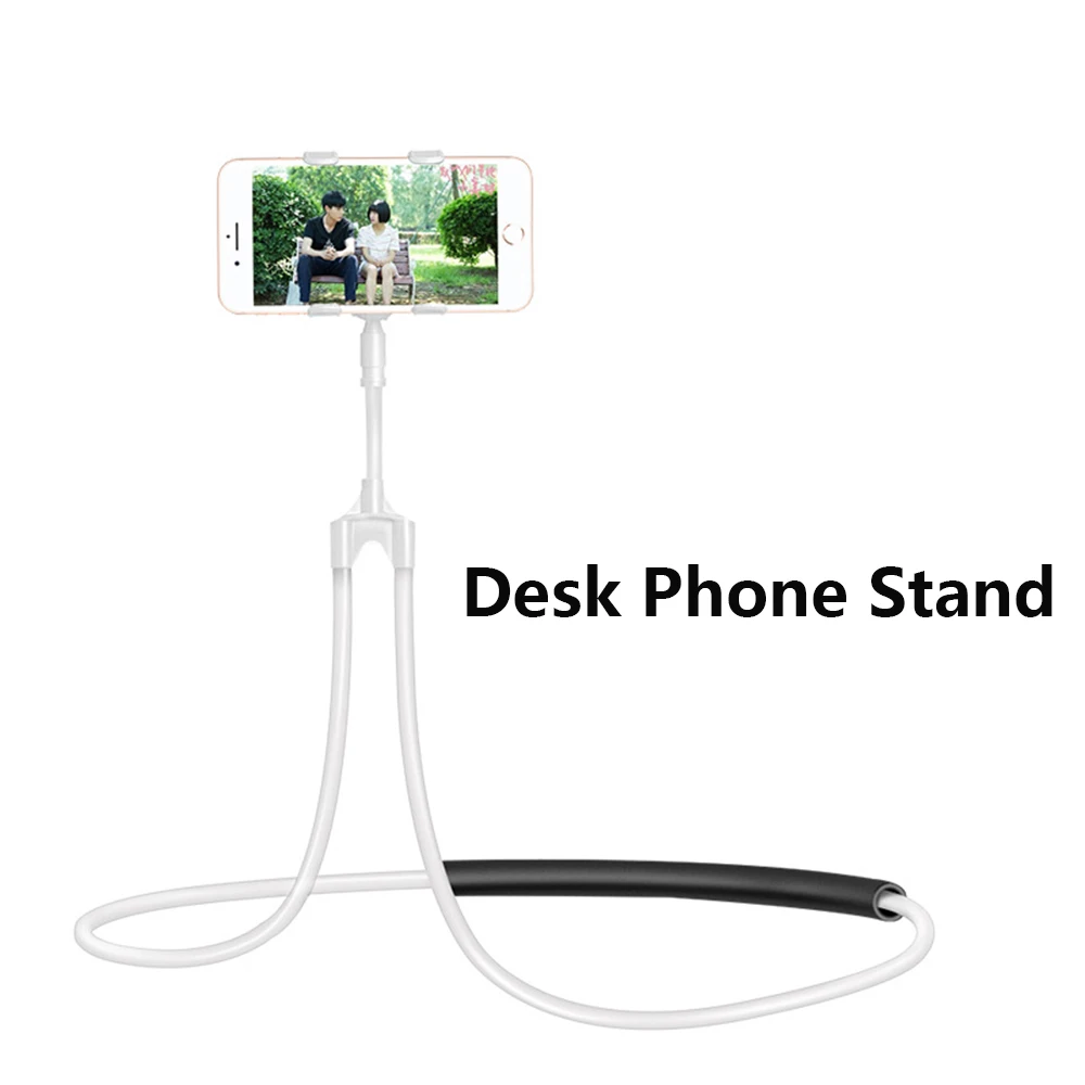 Koop 2018 Nieuwe Lui Hals Telefoon Houder Ketting Mobiel Ondersteuning Beugel Universele Opknoping Stand voor iPhone Xiaomi Samsung Huawei