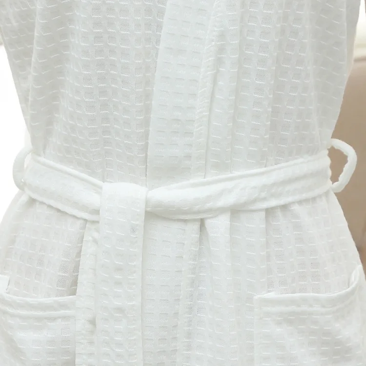 Men Summer Sleeping Robe Long Japanese Bathrobe Solid Men's Bath Robes Plus Size Thick Fabric Bath Wearing Clothing 2018 New (23)