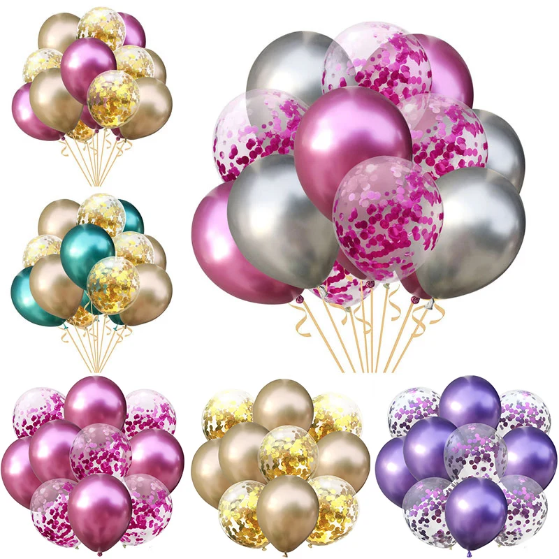 10 шт. разноцветные блестящие шары|Воздушные шары и аксессуары| |