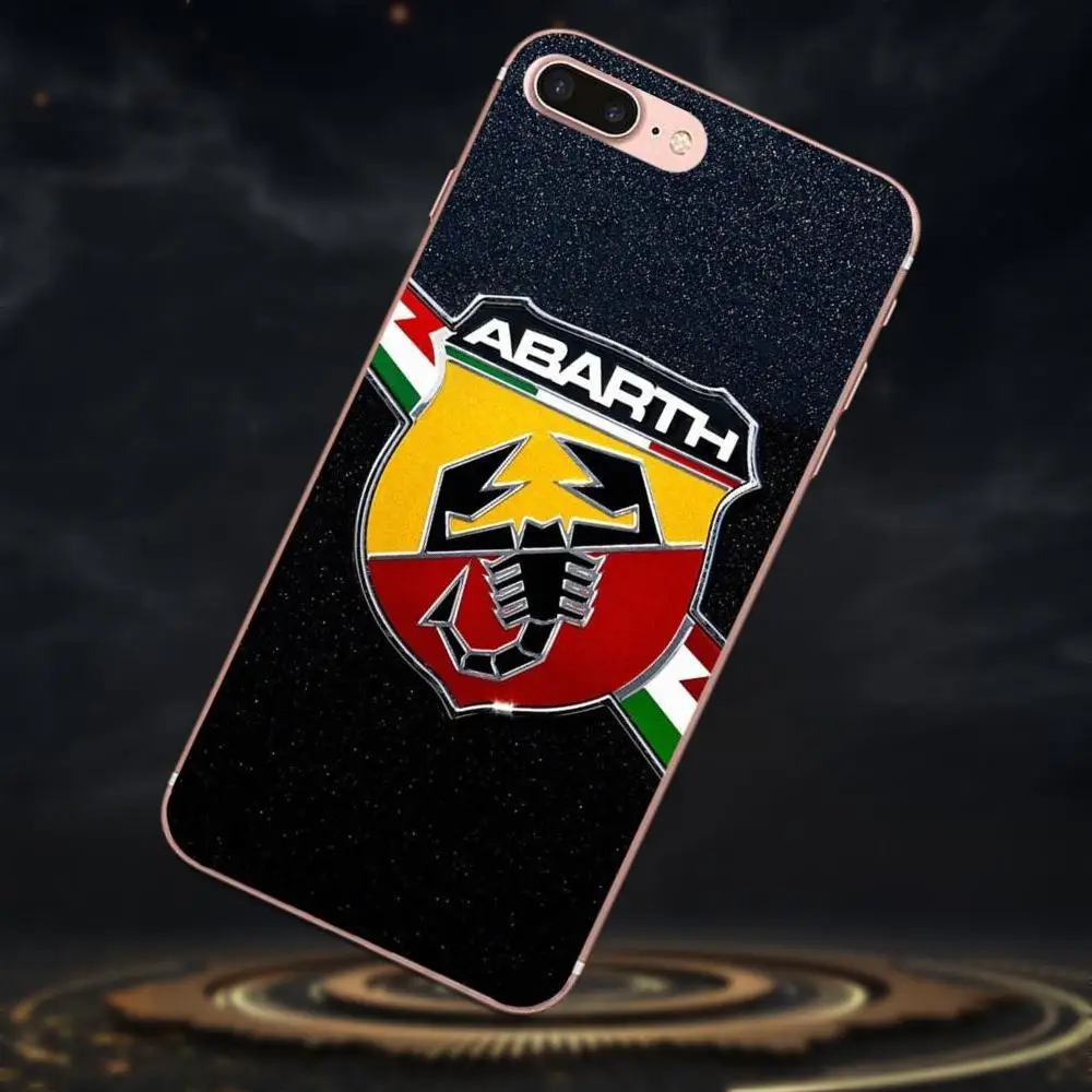 Мягкие чехлы для мобильных телефонов 2019 автомобильный логотип Abarth Huawei Mate 7 8 9 10 P7 P8