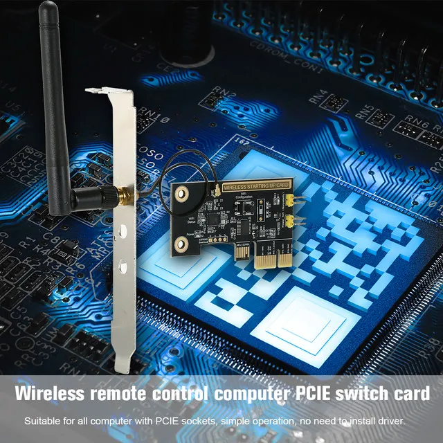 EWeLink WiFi беспроводной смарт-переключатель релейный модуль мини PCI-e Настольный переключатель карта перезапуска Переключатель включение/выключение ПК Пульт дистанционного управления