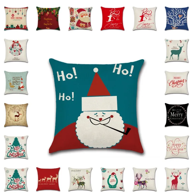Xmas-Style-Cotton-Linen-Cushion-Cover-Merry-Christmas-Santa-Claus-Home-safa-Decorative-Pillows-Cover-Nordic
