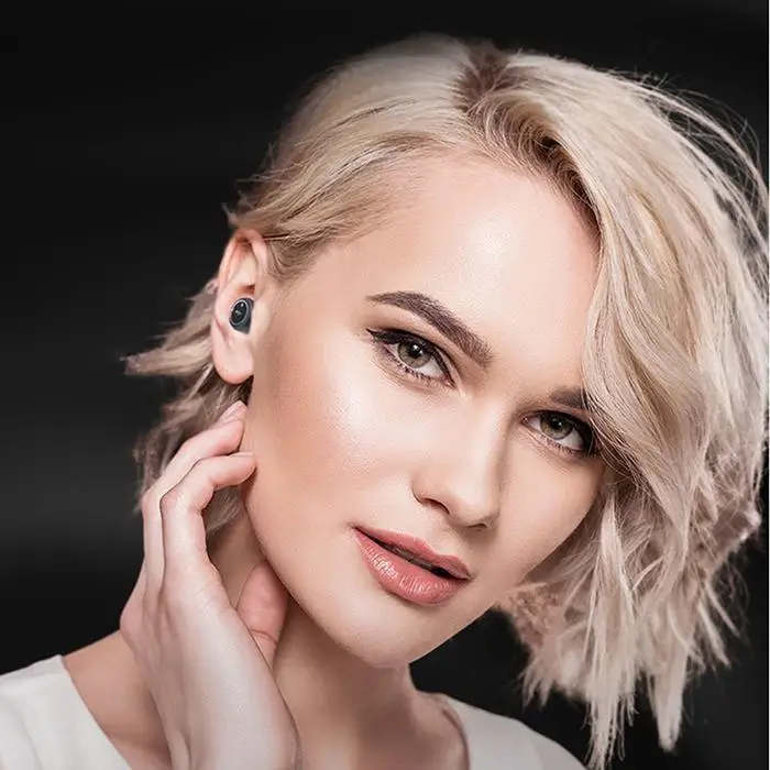 Bluetooth 5,0 мини TWS портативный беспроводной наушник Bluetooth Hifi водонепроницаемый мини-наушник с зарядным устройством