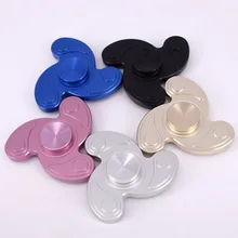 Новое поступление красочная игрушка Tri-spinner edc-предмет из алюминиевого сплава ручной Спиннер Циклон Спиннер гироскоп треугольник Спиннер