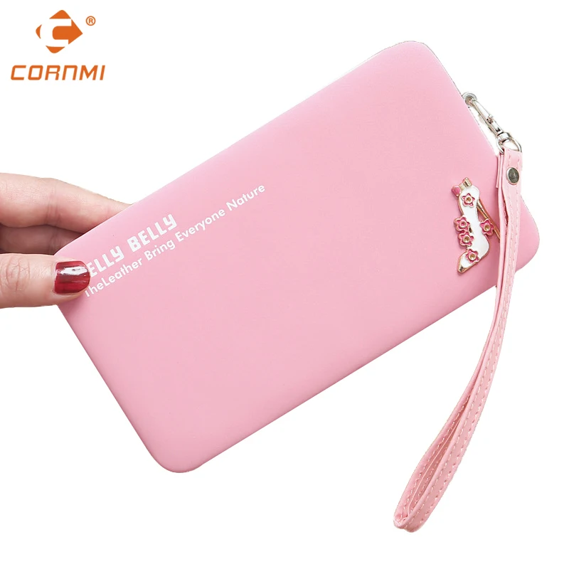 

PU Leather Phone Case Cover Wallet Card Holder Pouch Wallet factory wholesale Baellerry forever lady purse clutch wallet