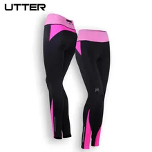 2016 UTTER J15 Women’s Sport Long Feature Running Tights Fitness Clothing Leggings For Women Compression Sportswear Pantys