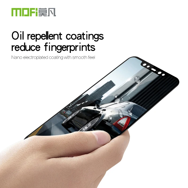 Для Xiaomi Mi 8 стекло закаленное MOFi полное покрытие защитная пленка протектор экрана для Xiaomi Mi 8 Закаленное стекло пленка