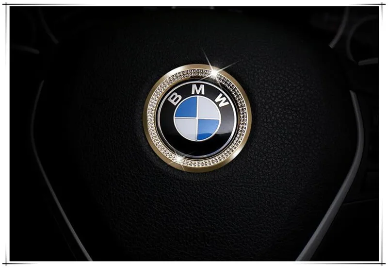 

Car-styling Steering Wheel Standard Diamond Paste For BMW X-series 1 2 3 4 5 6 7-series E F-series X1 X3 X4 X5 X6 Accessories