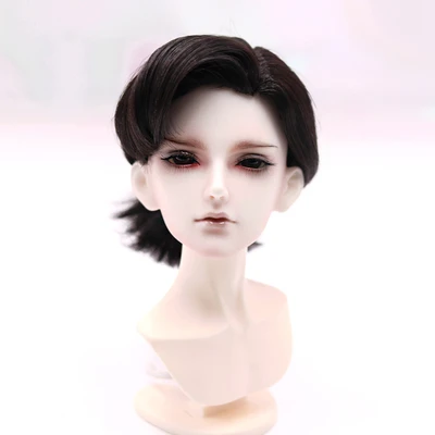 Парик для куклы BJD 1/6 1/8 кукла кудрявые парики волосы bjd sd куклы парики в красоте - Цвет: Белый