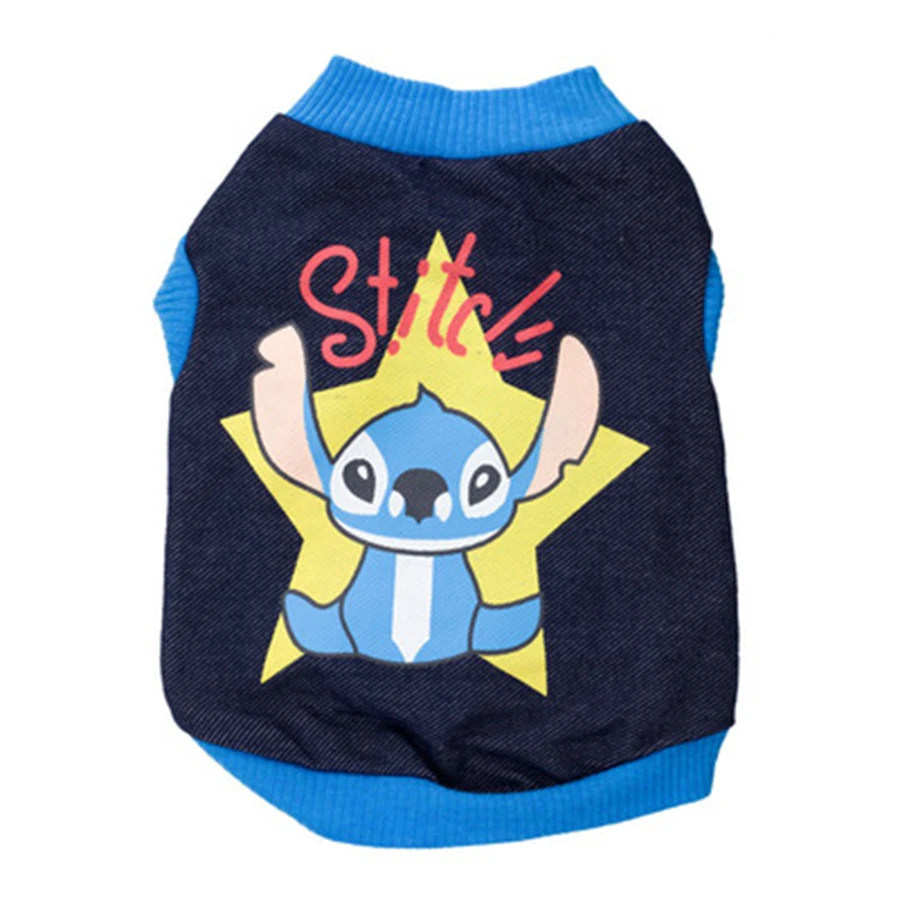 

Free Shipping Clothes Pet Dog Clothes Summer Blue Vest Terylene Small Dog Perros Mascotas Accesorios Ropa Perro Verano X060