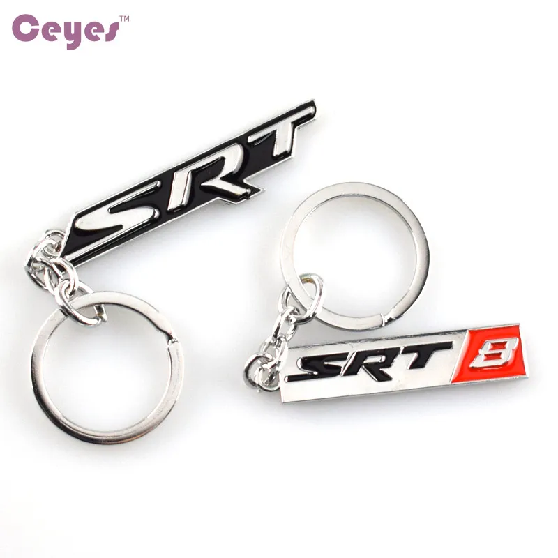 Авто 3D брелок стиль эмблемы приспособление для бейджа чехол для Audi Srt Srt4 SRT6 SRT8 багажник Chrysler автостайлинг