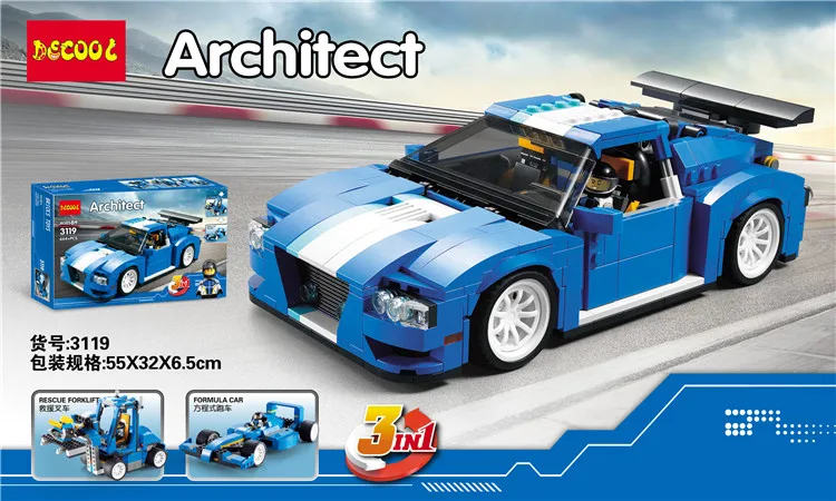 

Building Blocks Compatible with Lego DG3119 664P Models Building Kits Blocks Toys Hobby Hobbies For Chlidren