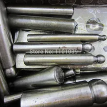 Золото серебро металлические Украшения колокол Делая Инструменты Dapping Punches and Block set