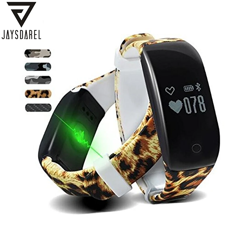 

JAYSDAREL H5 Heart Rate Monitor Smart Watch Swimming Wearable IP67 Waterproof Smart Fitness Sport Bracelet for Android iOS