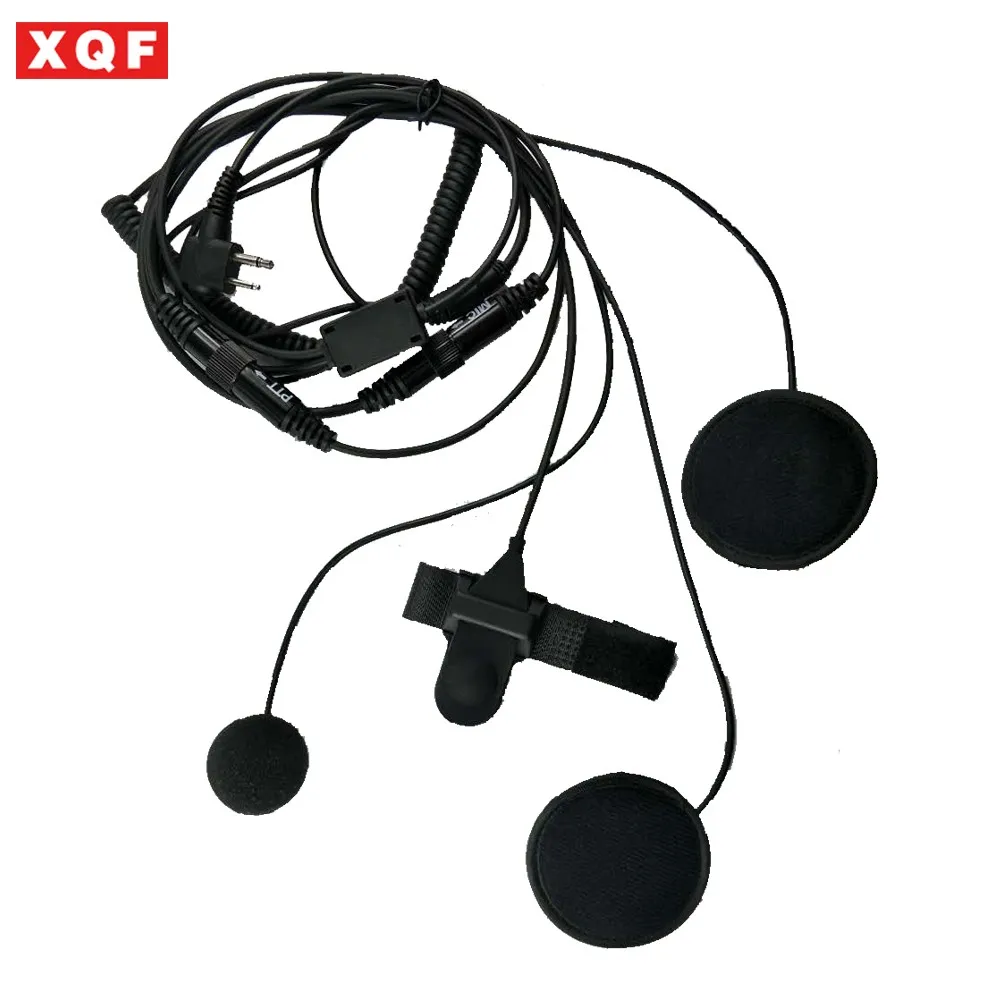 Бренд 2 pin мотоцикл полный шлем гарнитура Динамик для Motorola GP68 GP88 GP88S CP150 CP200 XTN446 CT150