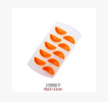 

Free shipping Jelly mould orange modelling ice mold silicone chocolate mould fondant mold Fruit shape ice mold No.:BG121