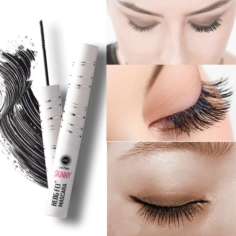 

New 4D Silk Fiber Lash Mascara Waterproof Black Curling Lengthening Volume Eyelash Extension Fluid Professional Rimel for Eye
