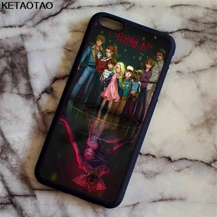 Чехол для телефона KETAOTAO tv Stranger Things s для iPhone 4S 5C 5S 6 6S 7 8 Plus XR XS Max для XS7 8 6 Чехол из мягкого ТПУ резины и силикона