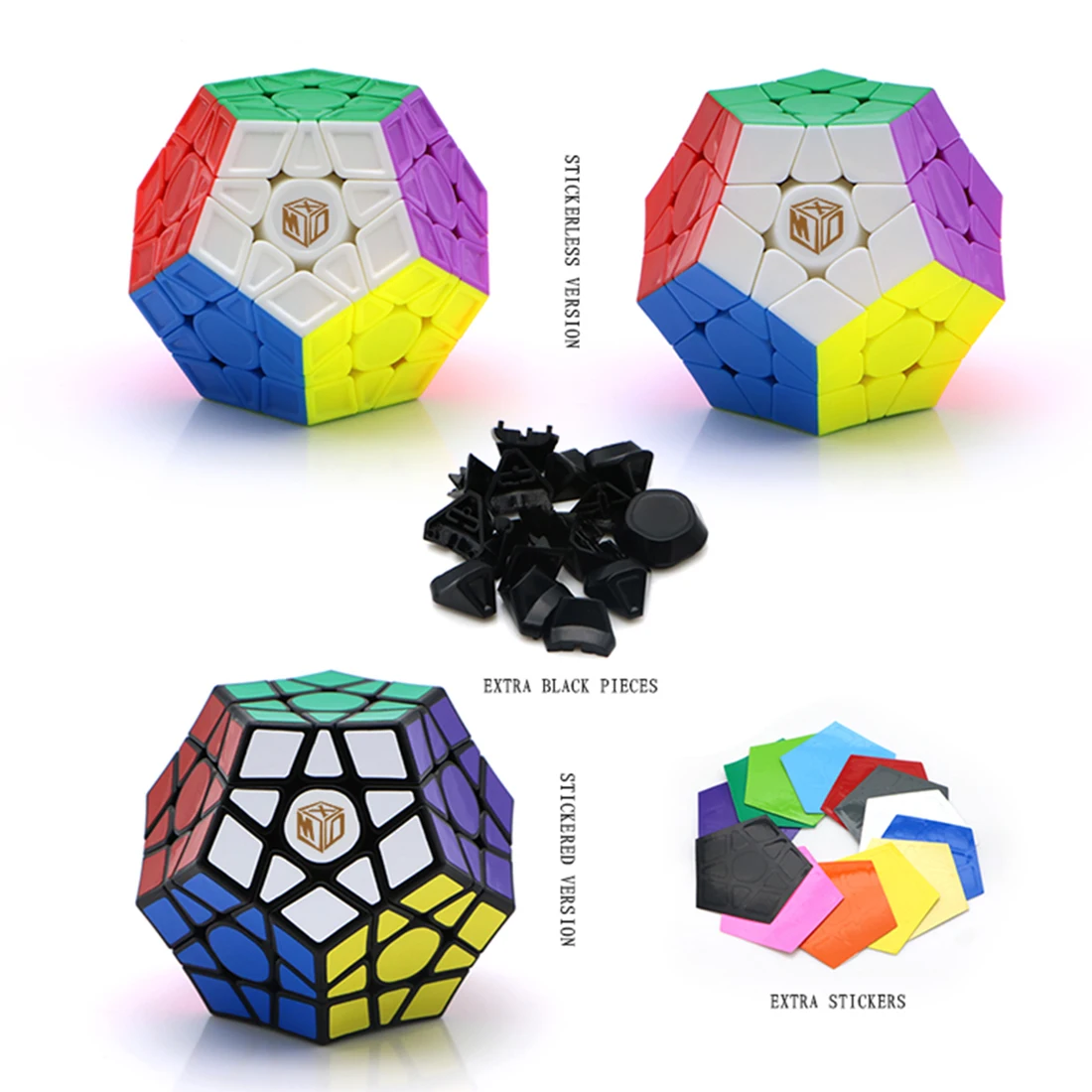 Arivals 12-по бокам Cube Магнитная версия, волшебный куб, головоломка с быстрым кубом игрушка(скульптурный Тип)-красочные