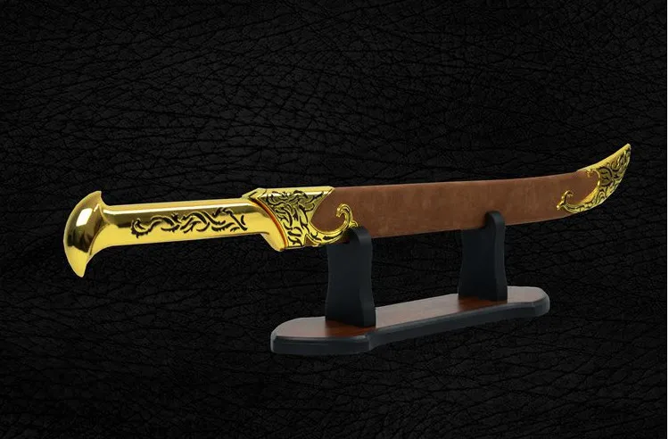 Top Film Television Animation Lord Of The Rings Sword Hobbit Anti -Body Weapons Home Decoration Crafts Not Open Blade Christmas Gift 10