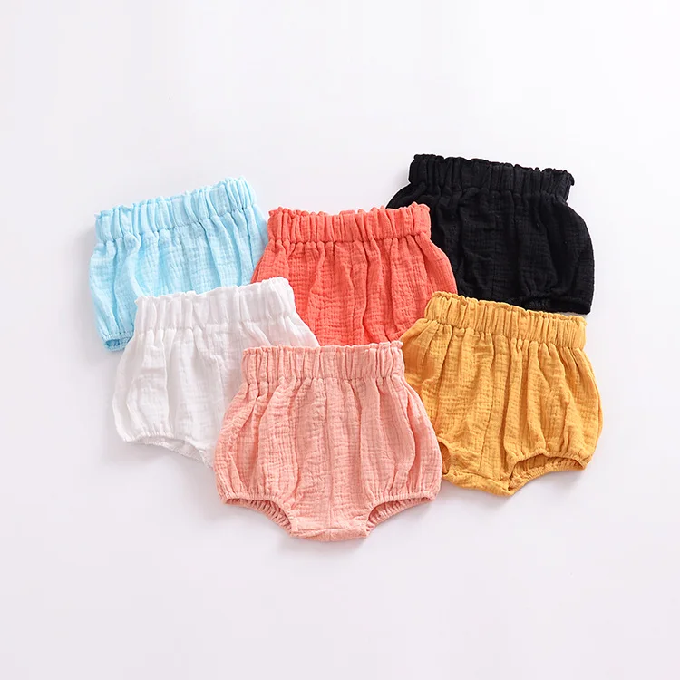 

Hot Sale Newborn Baby bloomers Shorts Summer Pure Color Baby Girls Trousers PP Pants 10 Styles 6M-5Yrs