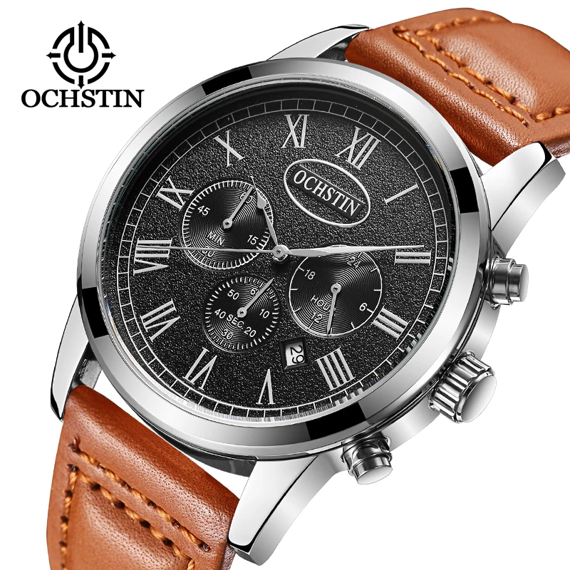 

Reloj Hombre OCHSTIN Men's Fashion Chronograph Sport Mens Watches Top Brand Luxury Business Quartz Watch Clock Relogio Masculino