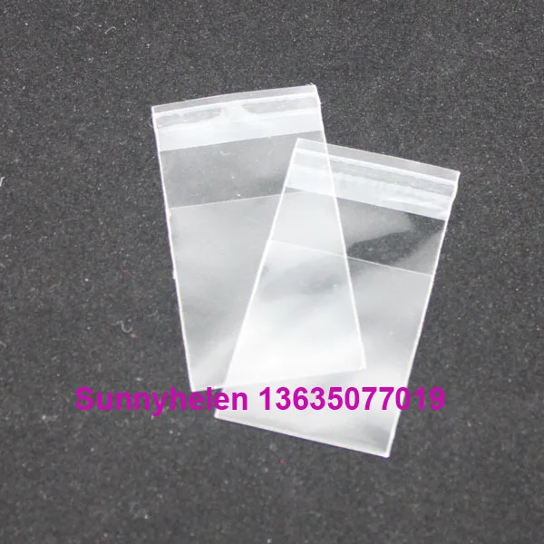 

clear opp plastic bag cookie bag 165x230mm