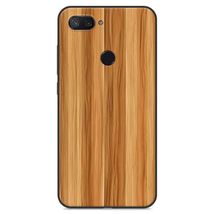 Чехол с изображением деревянного камня для Xiaomi Mi 8 Lite, мягкий чехол s для Xiaomi Mi 8 Lite, задняя крышка для Xiaomi Mi 8 Lite, fundas - Цвет: A7