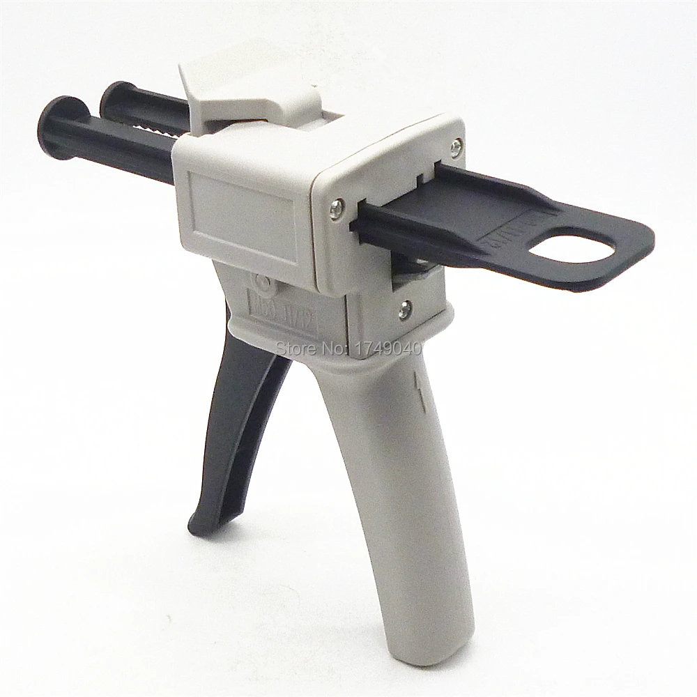

Hot AB Epoxy Glue Gun Applicator Adhensive Squeeze Tool 50ML Mixed 1:1 and 2:1 High Quality