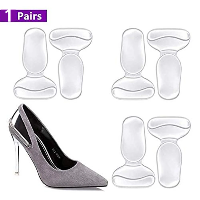 

High Heel Cushion Shoe Pads for Too Big Shoes Anti-Slip Heel Grips Inserts Liners Foot Insoles for Women