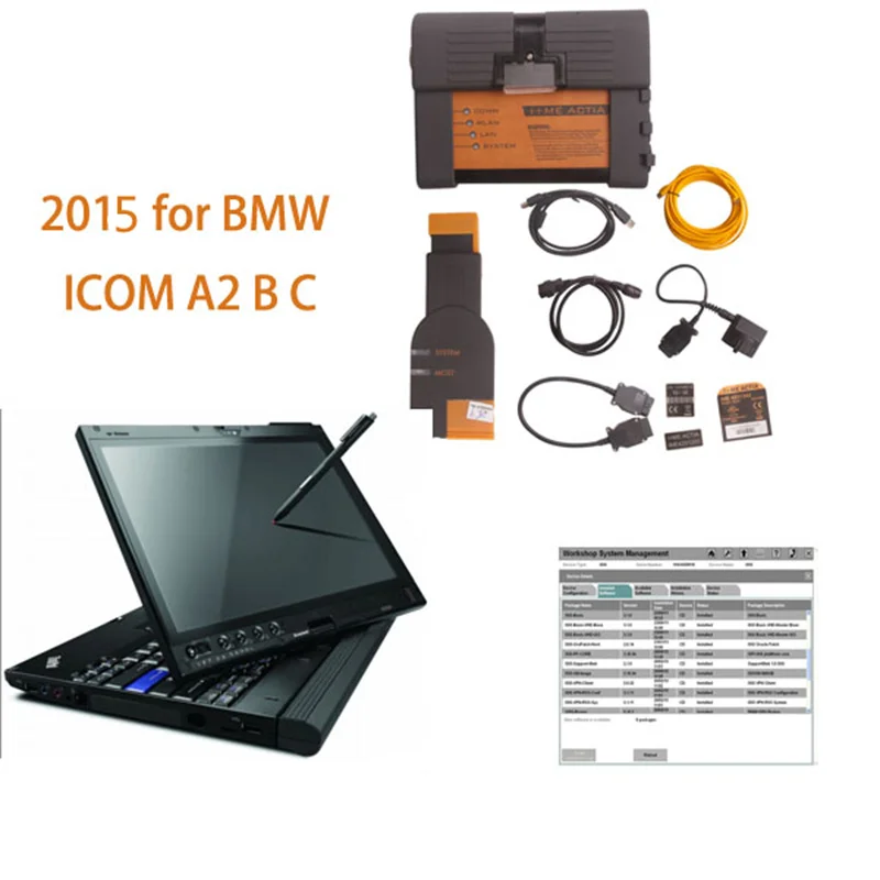 Новейшая модель icom a2 b c hdd с 2018 9 программного обеспечения для bmw диагностики +